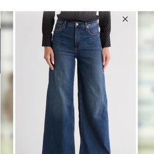 Rag & Bone Women’s Serena Crop High Rise Wide Leg Jeans Size 28
